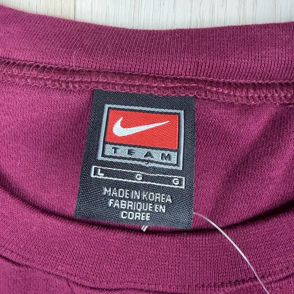 Vintage Nike Harvard University Center Swoosh Sweatshirt 90s Rare Mens Large NWT